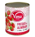 Fresas en almíbar